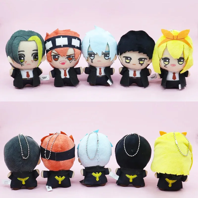 

10 см Mashle Magic and Muscles Косплей Mash Burnedead Lance Crown Lemon Irvine Doute Fen очаровательный плюшевый рюкзак кулон брелок