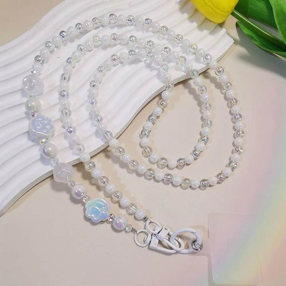 

Модный милый цветок из бисера, цветок, ремешок для телефона, подвесное украшение, универсальный кошелек, ожерелье, цепочка для телефона, ремешок с защитой от потери, сумка