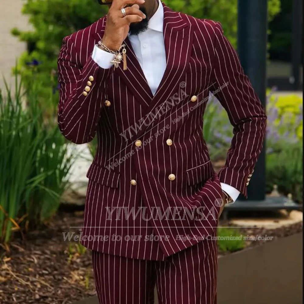 Men'S Formal Wear Attire - Classic Suit Men 2 Pieces Vertical