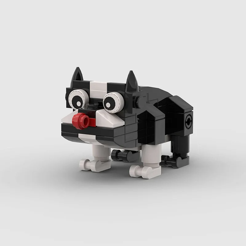 

Совместимый с Lego конструктор из мелких деталей, модель енота, развивающая сборная игрушка для детей, трансграничная продажа