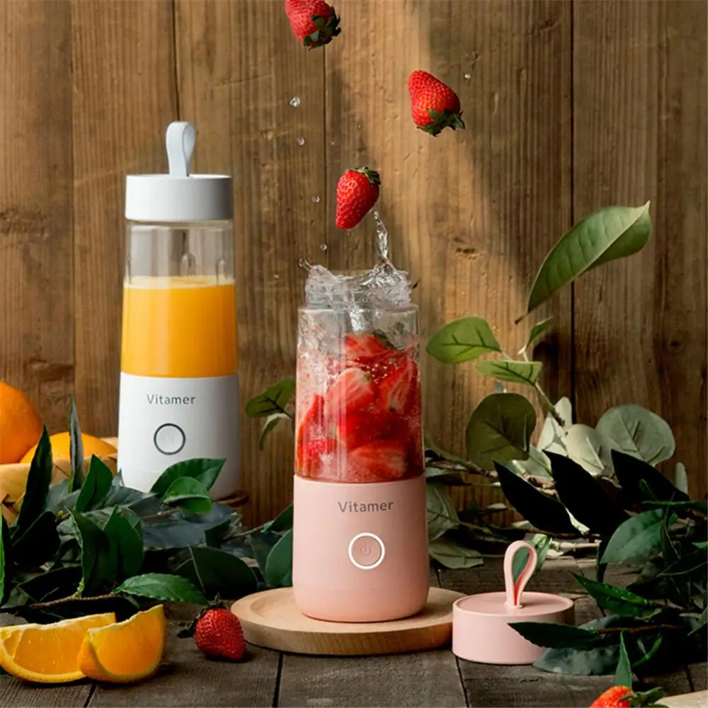 FashionVitamin Juice Cup Vitamer Portable Juicer V Youth Charging Juice Cup Electric Family Juice Cup