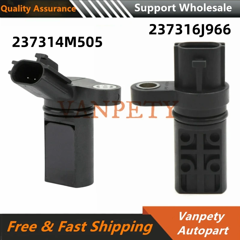 2 Pcs New 237314M505 237316J966 Camshaft Crankshaft Sensor For Nissan Micra K12 CK12E CG10DE CG12DE CR12DE CR14DE CGA3DE