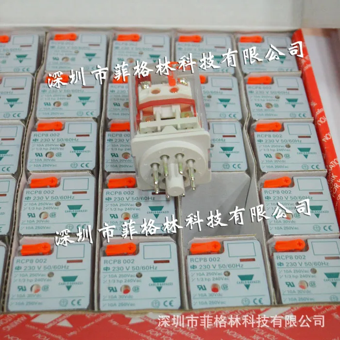 

2025 [Физическое фото] RCP8002230VAC Swiss CARLO GAVAZZI Среднее реле