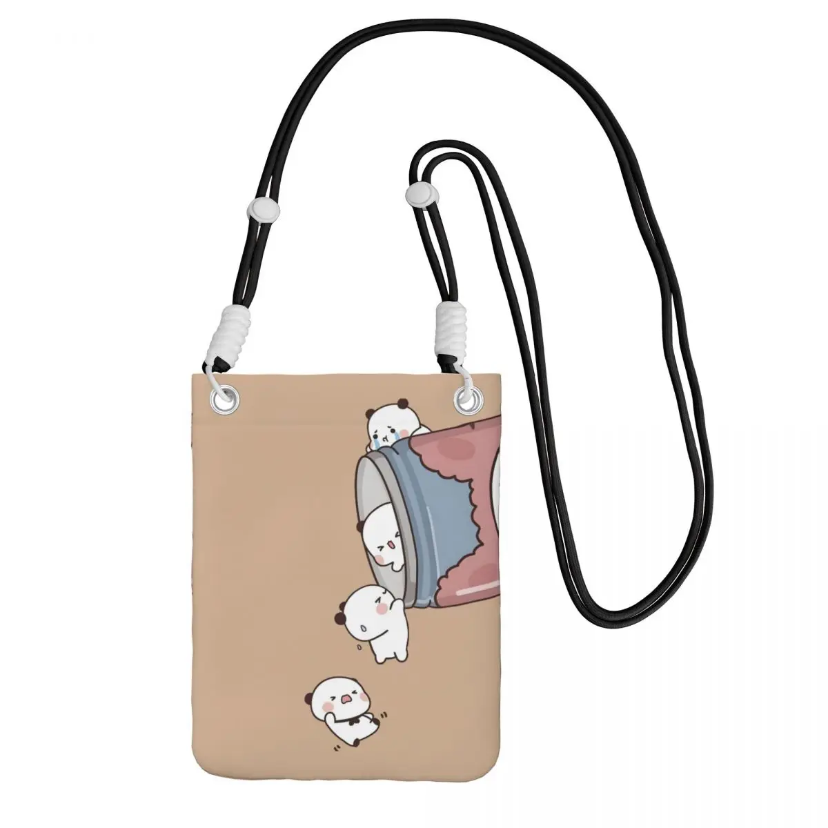 

Custom Bubu Dudu Carry A Mobile Phone Bag Diagonally Men Women Casual Lovely Mobile Phone Bag for Running Phone Money Pouch