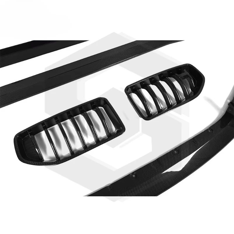 Dream Garage Dry Carbon Fiber AD Style Body Kit For G87 M2 Front Lip Splitter Grille Spoiler Side Skirt Rear Diffuser Bumper