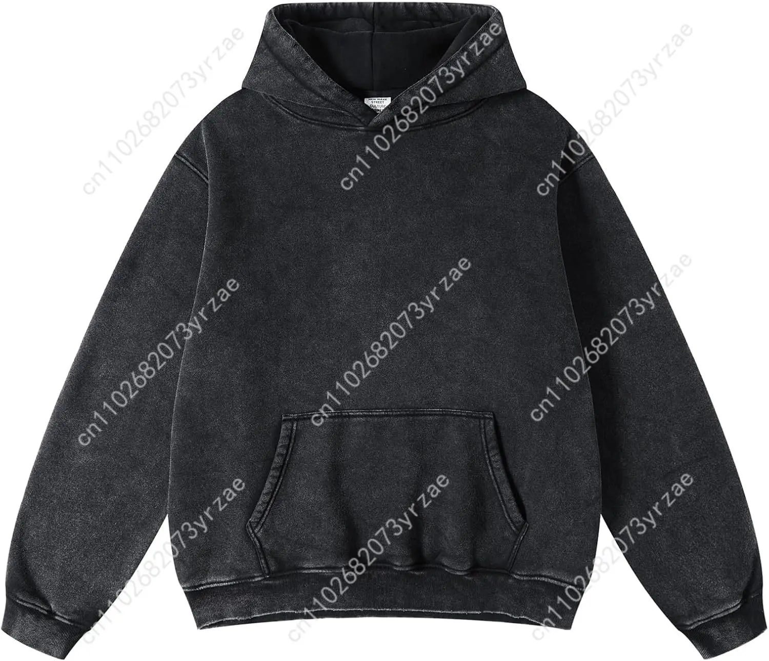 

Мужские толстовки большого размера, пуловер, винтажный свитшот, кислотная стирка, тяжелый плюшевый хлопок, мешковатая уличная одежда, топ, спортивный