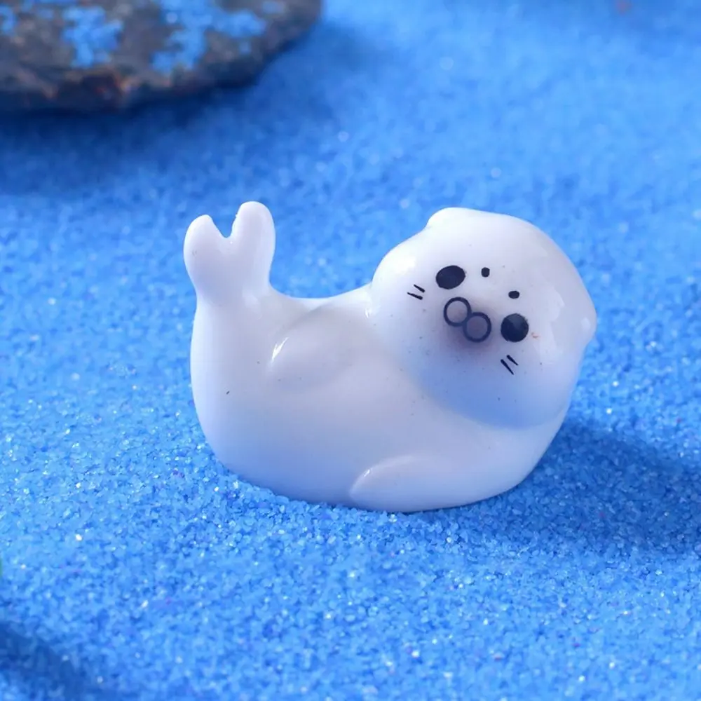 

Ocean Series Sea Lion Micro Landscape Mini Decorative Sea Lion Figurine Resin Fish Tank Small Ornaments For Home Desktop