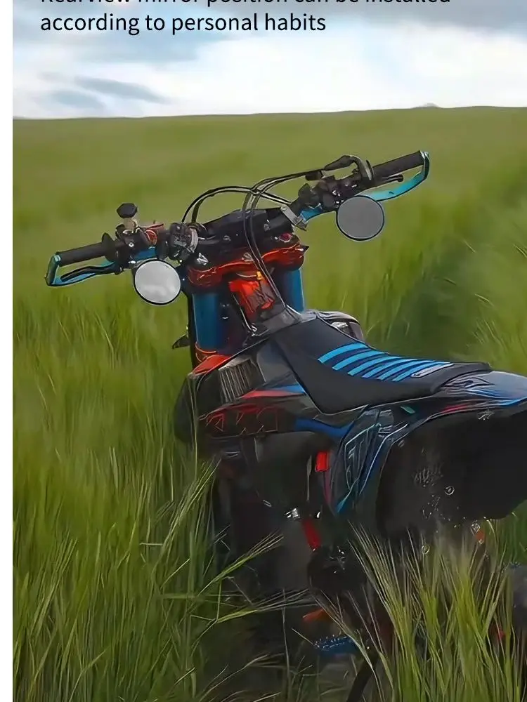 AliExpress NONE Motorcycle Mirror Handlebar Rearview Mirror End Side Rotation Adjustable for Bicycle Riding Cycling Mirror Universal