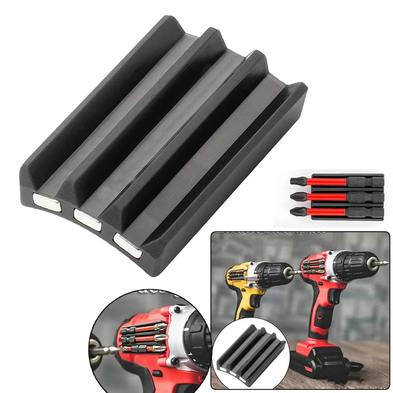 Магнитный держатель бит, держатель сверл, мощная магнитная подставка для сверл для ударных отверток Milwaukee, дрель