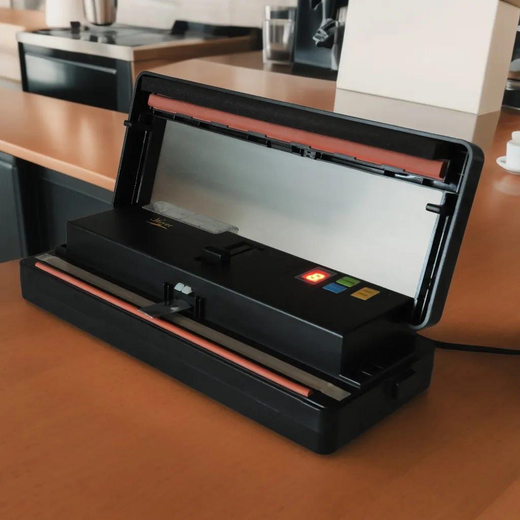 Scelleuse électrique de sacs sous vide en plastique P280, longueur d'étanchéité de 300mm, opération facile pour usage domestique, nouvelle mise à niveau