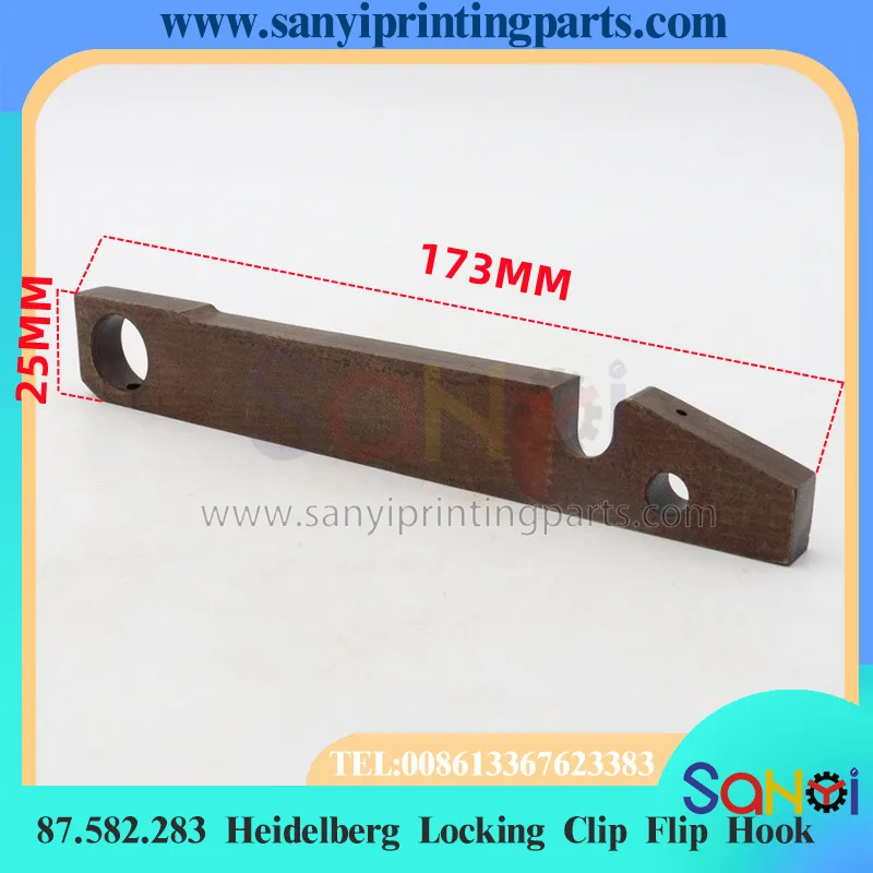 1 Piece 87.582.283 Heidelberg Locking Clip Flip Hook For Printing Machine Parts