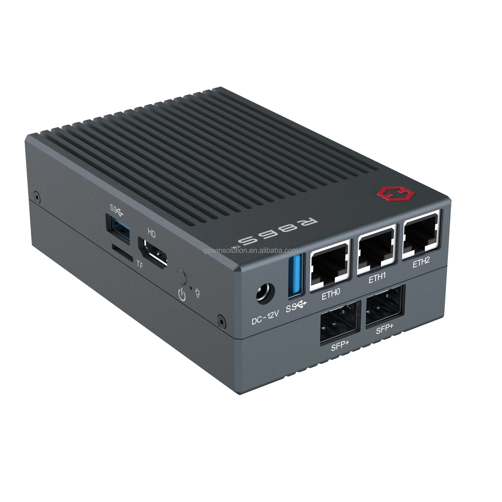 

Gowin R86S-G2 Firewall Router Hot Selling Multi Port Mini PC With N5105/N6005 8GB/16GB 2*10Gbe 3*2.5Gbe Pfsense Appliance