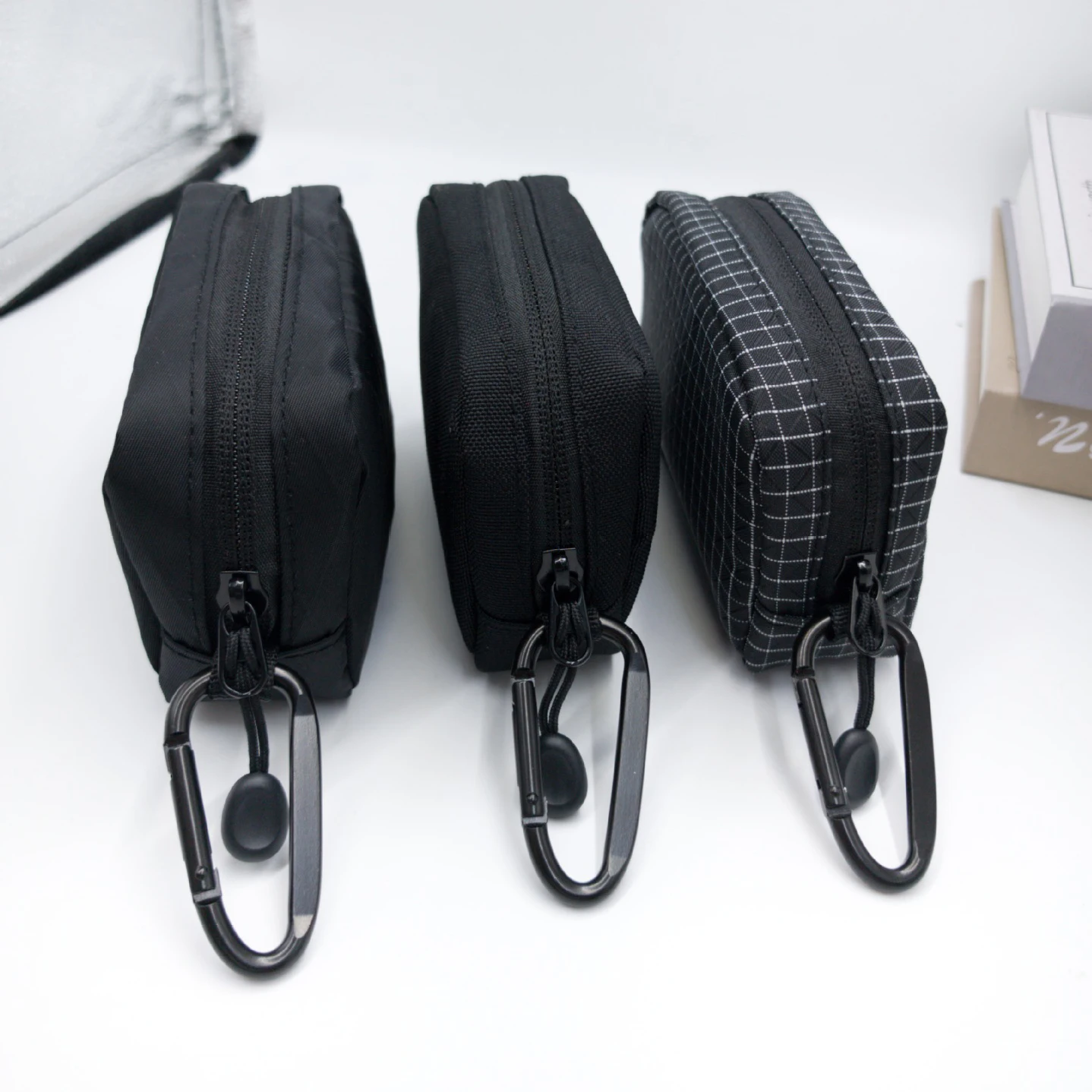 Outdoor Mini Oxford/X-Pac/Dyneema EDC Utility Pouch Lightweight Card Key Coin Storage Wallet Daily Essentials Organizer
