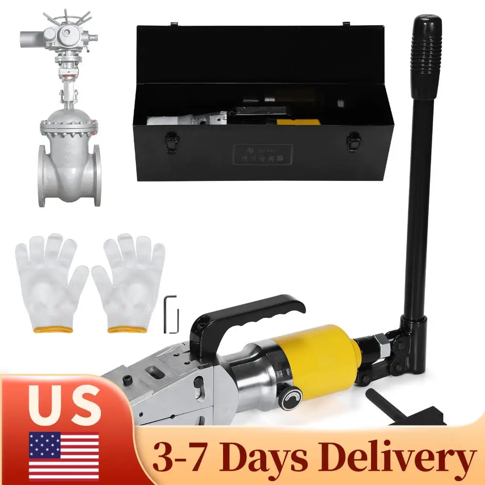 

14T Portable Flange Expander Anti-Slip Manual Hydraulic Flange Splitter Shockproof For Pipe Line Repair & Replacement