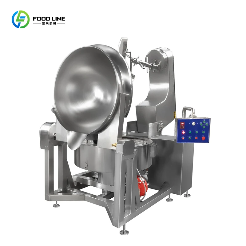 Global Commercial Cooking Pots Industrial Electromagnetic Heating Planetary Stir Steam Jacketed Kettle Motor Bearing Core