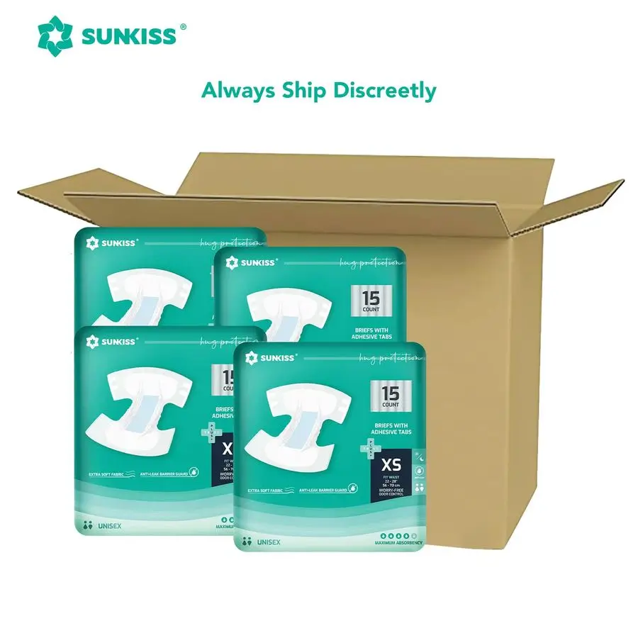 مناديل استحمام TrustPlus Bundle مع الألوة للبشرة الحساسة 40 قطعة، 8 × 12 أمبير SUNKISS TrustPlus حفاضات للبالغين مع أقصى قدر من الامتصاص #2