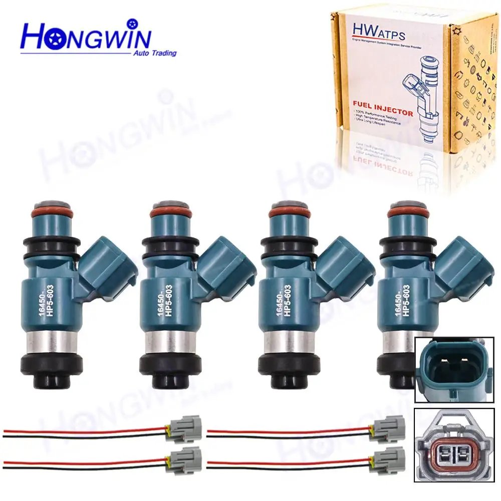 

4PCS 16450-HP5-603 Fuel injectors Nozzle For Honda Rancher TRX420 FE/FM/TE/TM 2007-13 Honda Foreman TRX500 FE/FM/FPE 2012-13