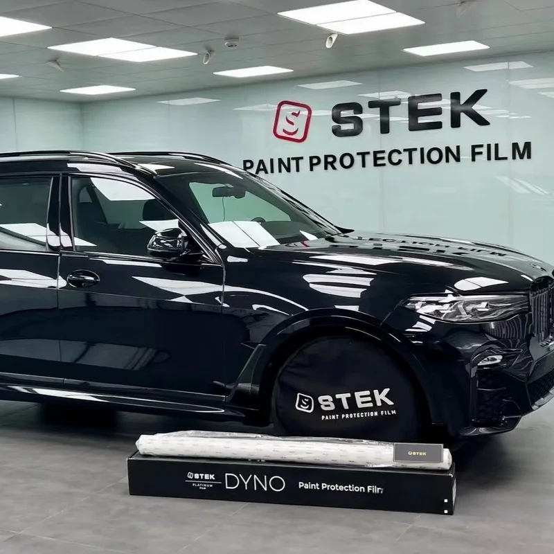 

STEK TPU PPF Paint Protection Film High Gloss Original Transparency Hydrophobic Layer Self Healing Stone Chip Resistance