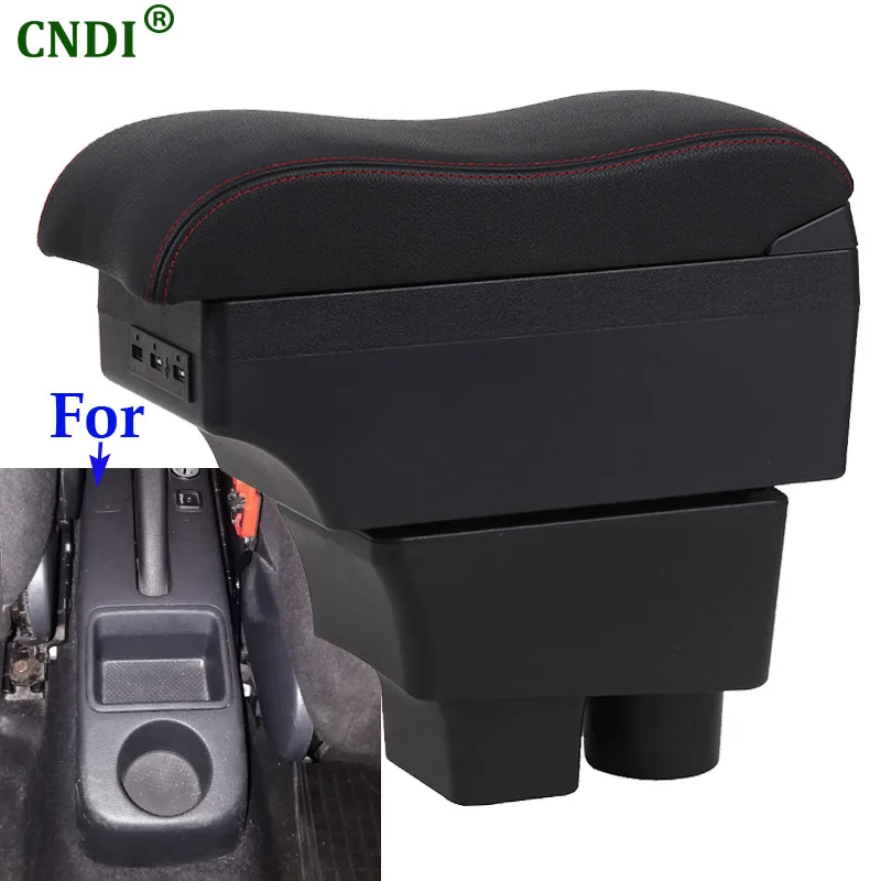 

For Skoda FABIA Armrest For Skoda Fabia I 2 Car Armrest box Retrofit parts Storage Box Interior Parts Car Accessories 2008-2014