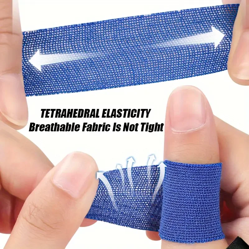 20pcs Hand And Wrist Thumb Joint Patches-Elastic Self-adhesive Sports Tape,For Thumb,Fingers And Toes Protection