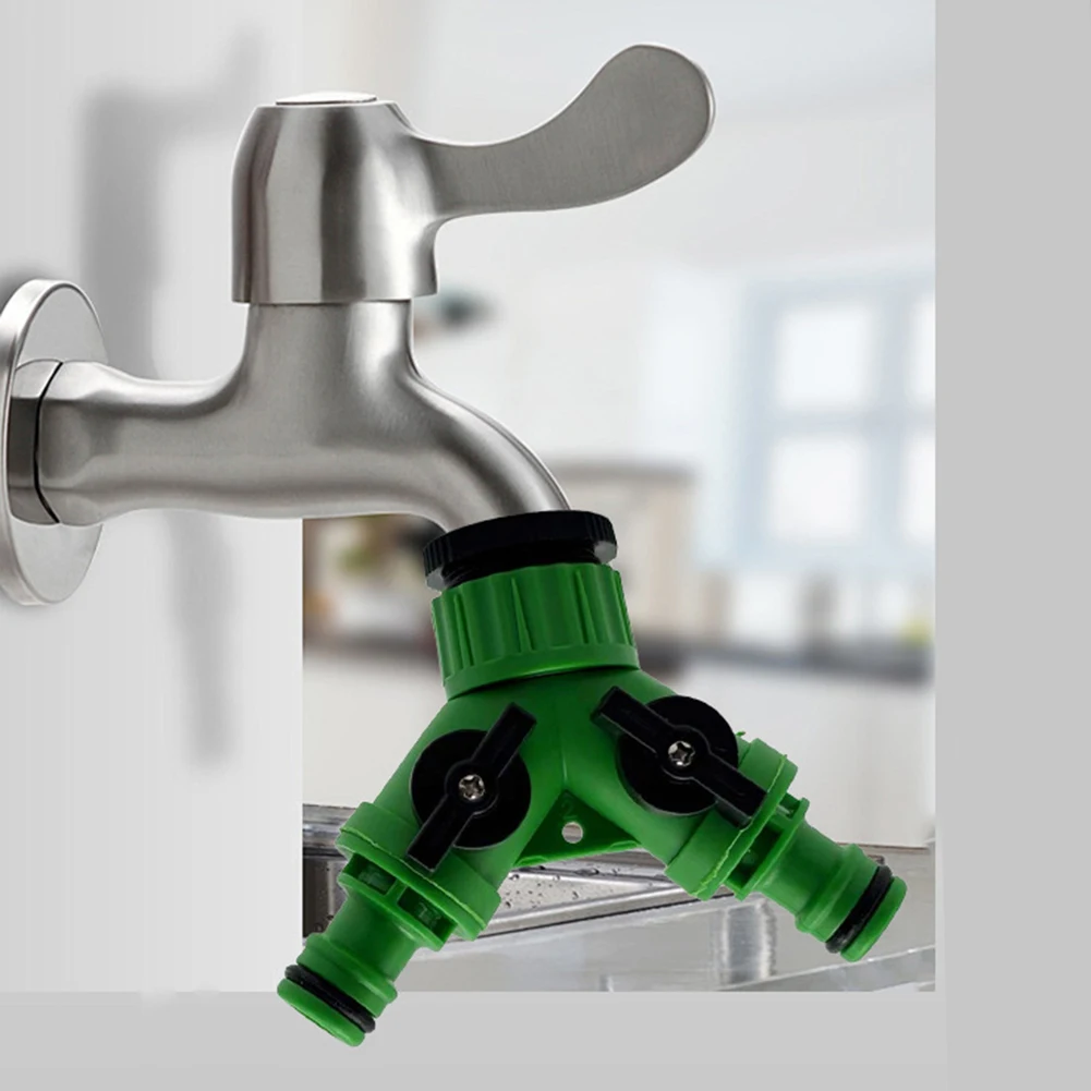 For Garden Hoses Faucet Adapter Faucet Diverter Garden Irrigation Compatible Garden Watering Tool Compact Design