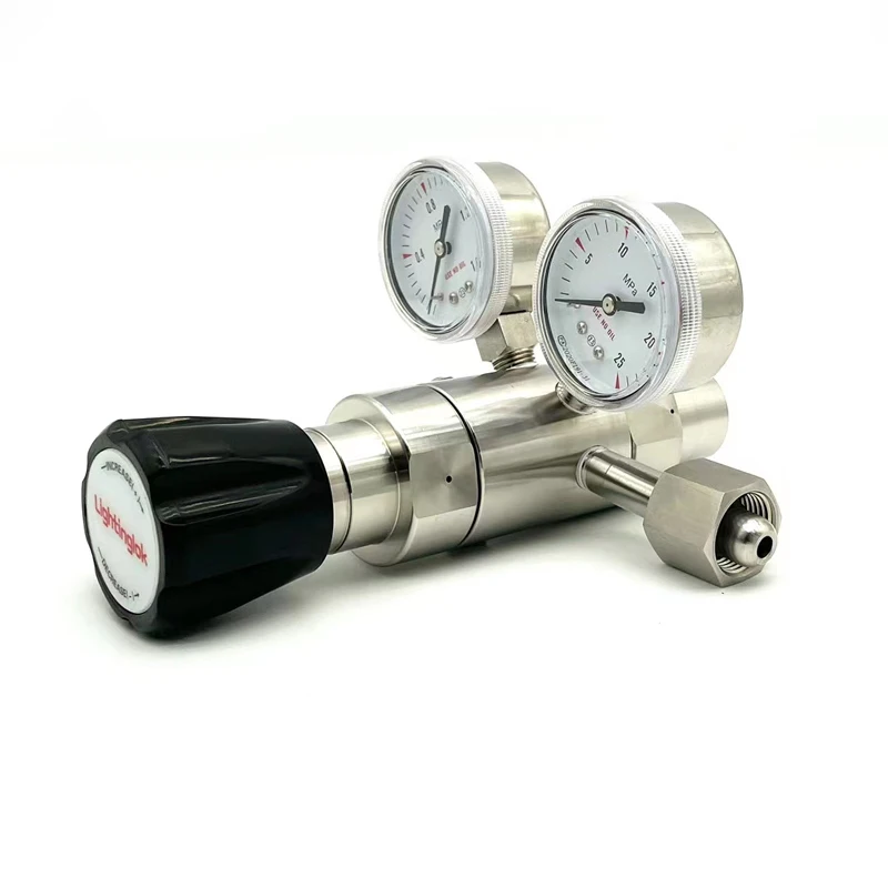 

Low Pessure 500psi Nitrogen Adjustable Argon Dual Stage Pressure Regulator