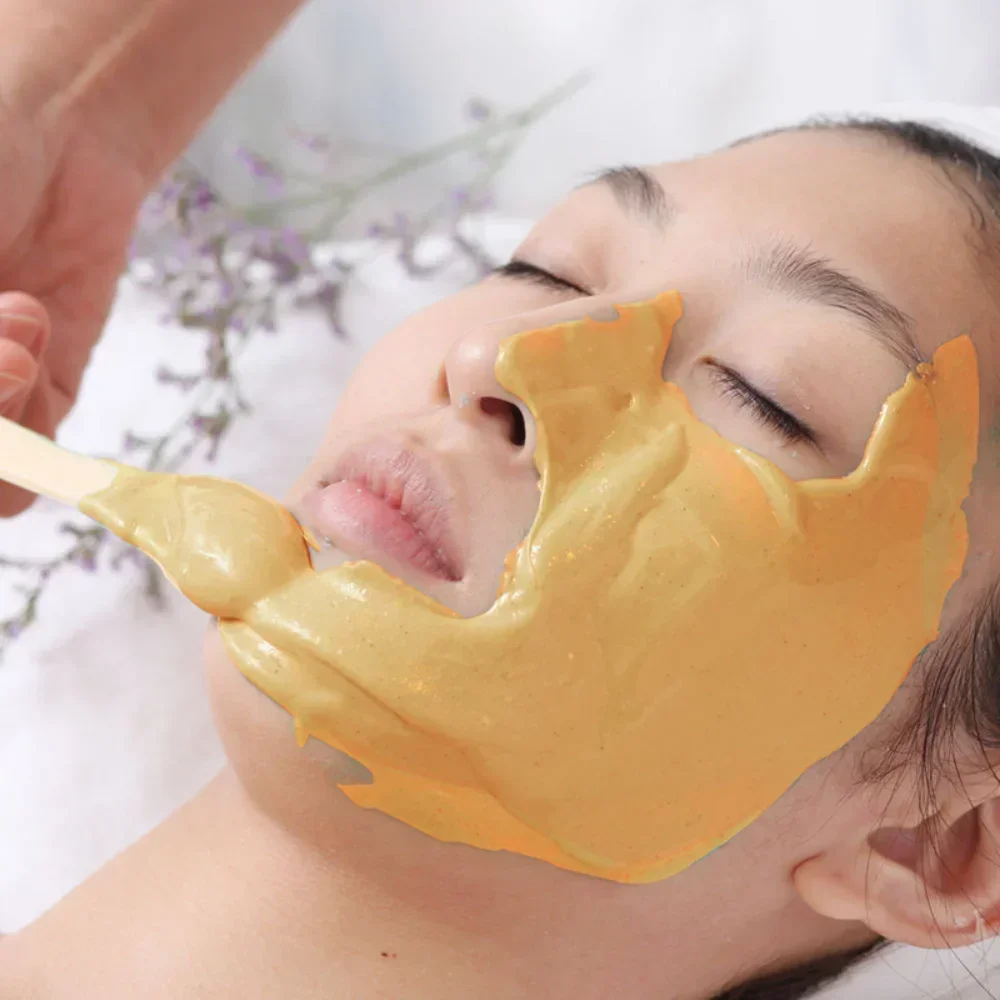Gold Soft Anti-wrinkle Mask Powder 500g Resurfacing Skin Anti-aging Hydration Lifting Firming Brightening Nourishing Skin Care