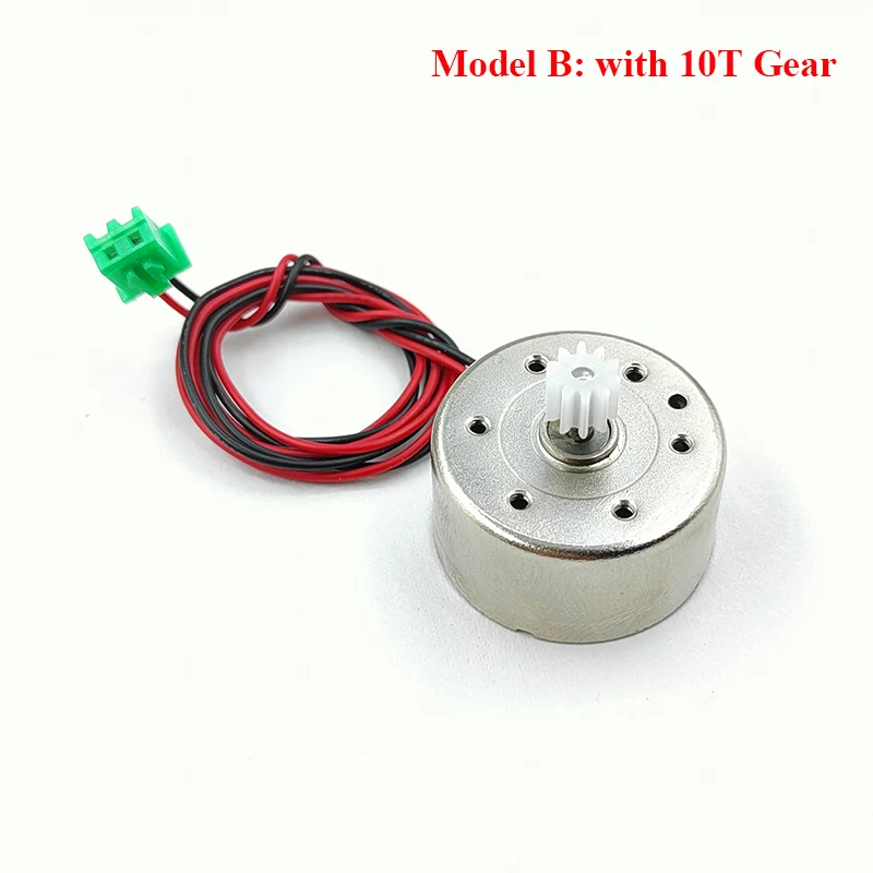 RF-300C Mini 300 Motor DC 5V 6V 9V 12V 7000RPM Micro 24mm Round Spindle Motor Low Current DIY Solar Power Fan Hobby Toy Model