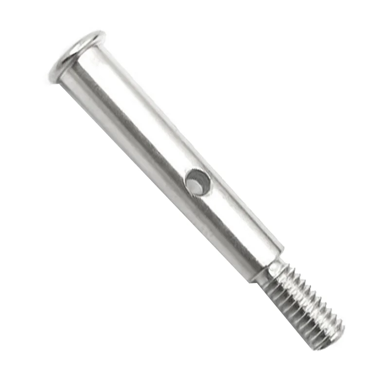 ABWE-2Pcs Metal Front Axle Shaft For 1/10 Slash 2WD Stampede 2WD Rustler Upgrades Parts Accessories