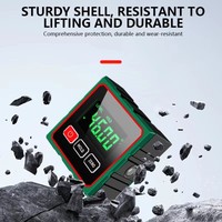 4-Sided Magnetic Electronic Inclinometer Digital Display Tilt Angle Gauge Portable High-precision Measurement Laser Level Ruler
