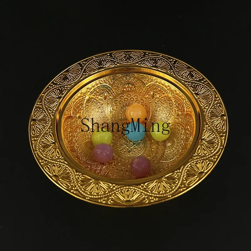 

CL Metal Dim Sum Bowl Ice Cream Cup Dried Fruit Storage Box Dim Sum Snack Plate Pastry Bowl Wholesale Factory