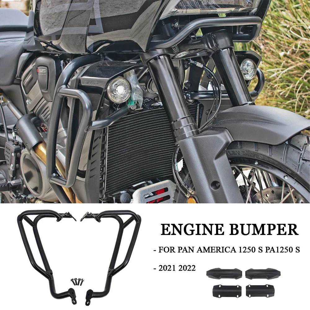 Motorcycle PAN AMERICA 1250 Accessories Engine Bumper For Pan America 1250 S PA1250 PA1250S Engine Crash Bar Brush Guard