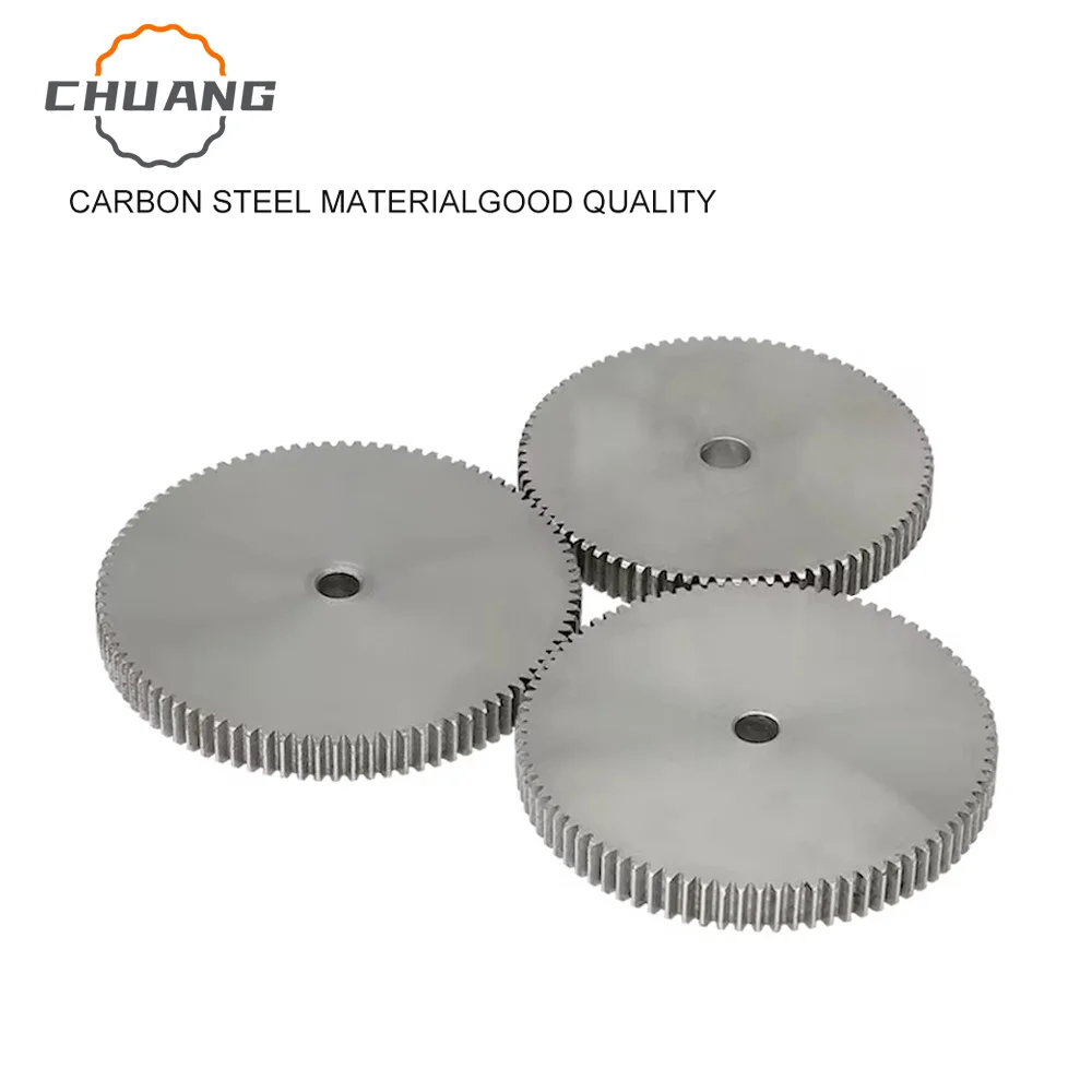 1 متر سبير جير 92T/94T/95T/96T/97T/98T/100T/105 الأسنان SC45 #   مادة الكربون الصلب ملحقات نقل التروس الأسطوانية 1 م
