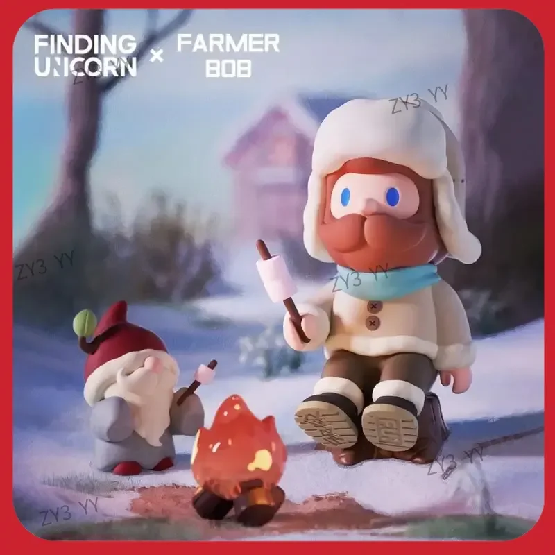 

Finding Unicorn Blind Box Mystery Dolls 2026 Farmer Bob On The Farm Series V13 Collectible Toys Desktop Ornament Surprise Gift
