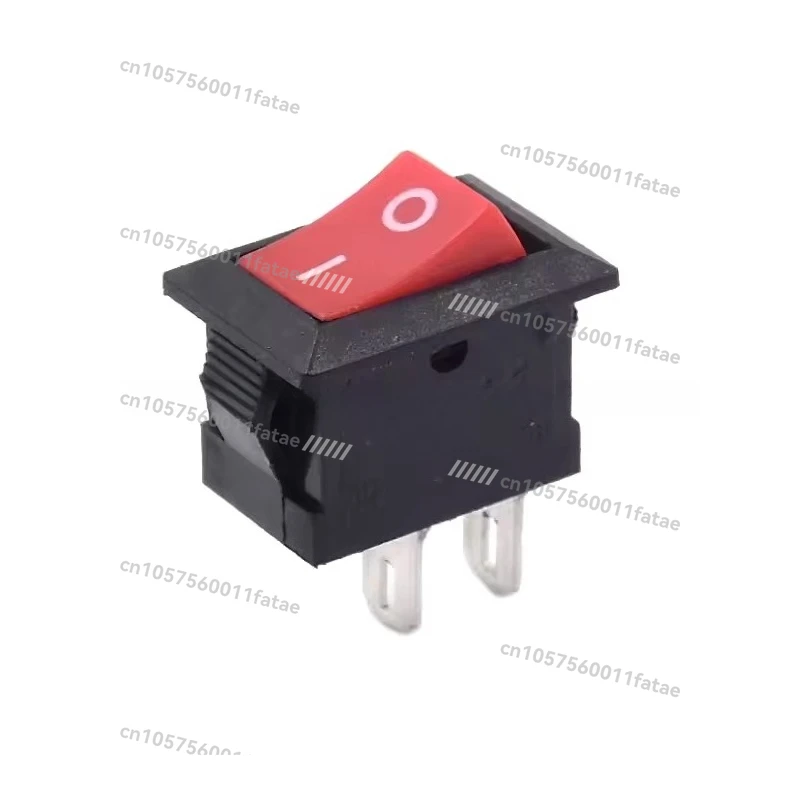

AC Mini Switch 2 Pin 3A 250V 6A 125VAC 10x15mm Red On/Off KCD1-11 Rocker Arm Switch 10 * 15mm KCD11