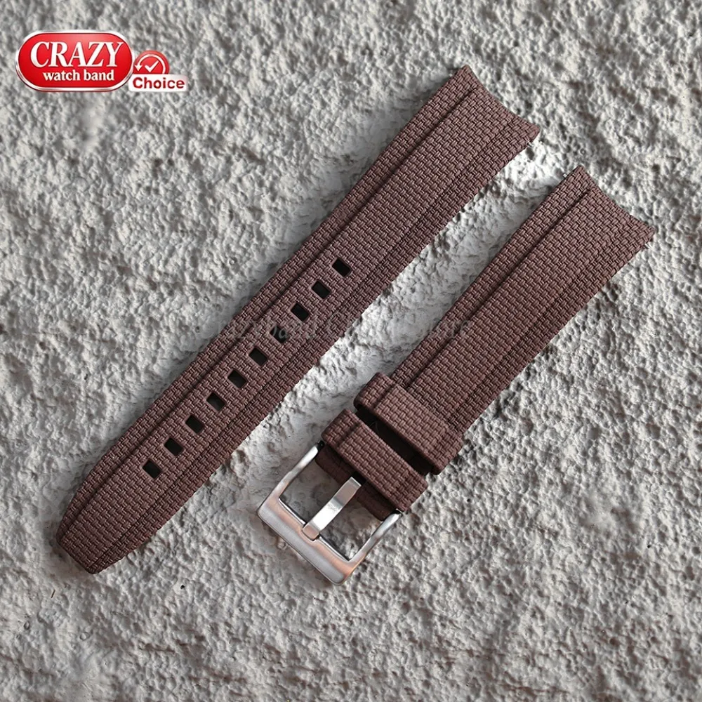 FKM Gummi-Uhrenarmband 20mm 21mm 22mm Universelles Bogenendband für Seiko für Rolex Armband Schnellverschluss Sport Wasserdichtes Armband – Detail 10