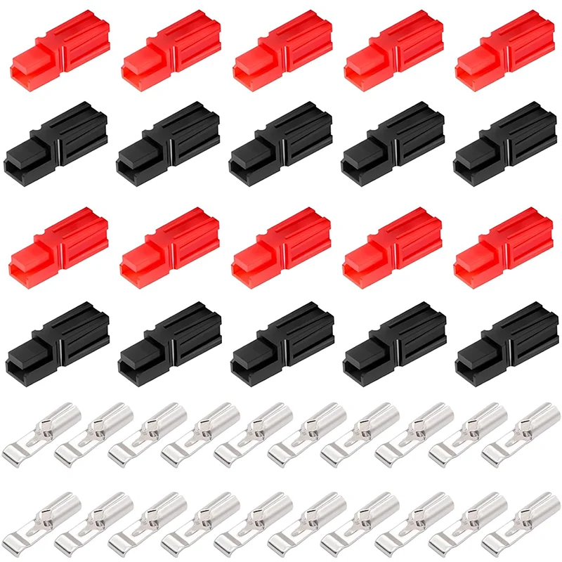

10pcs Powerpole Connectors, 75-120-180A Car Battery Connector 600V High Current Electrical Wire Connectors
