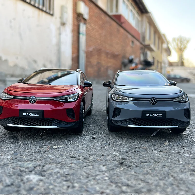 نموذج المقياس الأصلي 1:18، فولكس فاجن VW ID.4 Crozz، ID.4CROZZ، نموذج دييكاست للتجميع والعرض