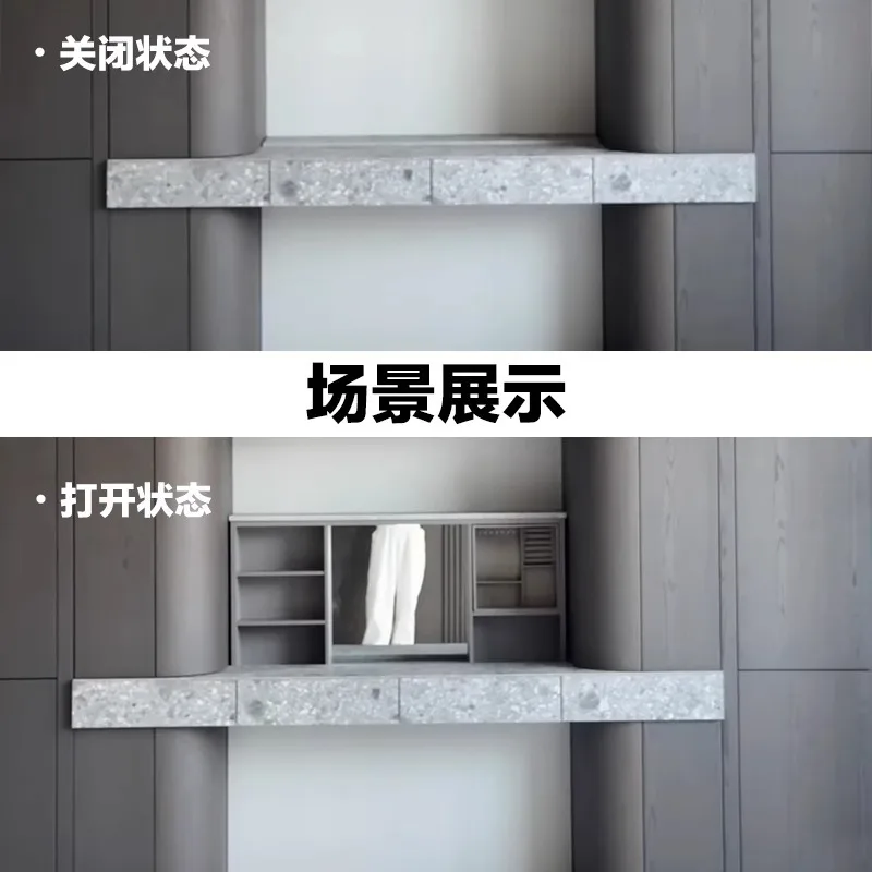Dresser Electric Lift Table Remote Control Home Automatic Intelligent Motor Table Telescopic Multifunctional Hardware