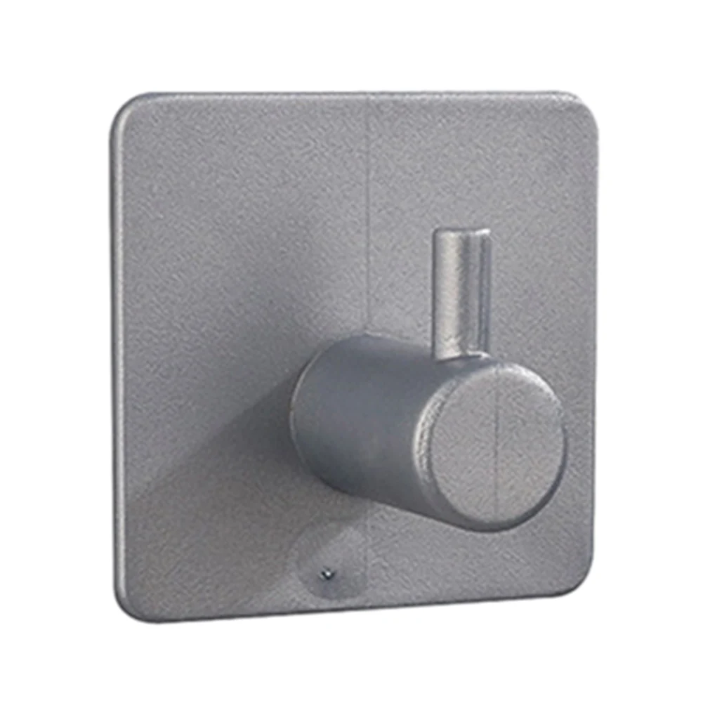 Perchero de pared autoadhesivo de plástico, soporte para llaves, ganchos para ropa, toallas, baños, perchas de cocina, Hardware para el hogar