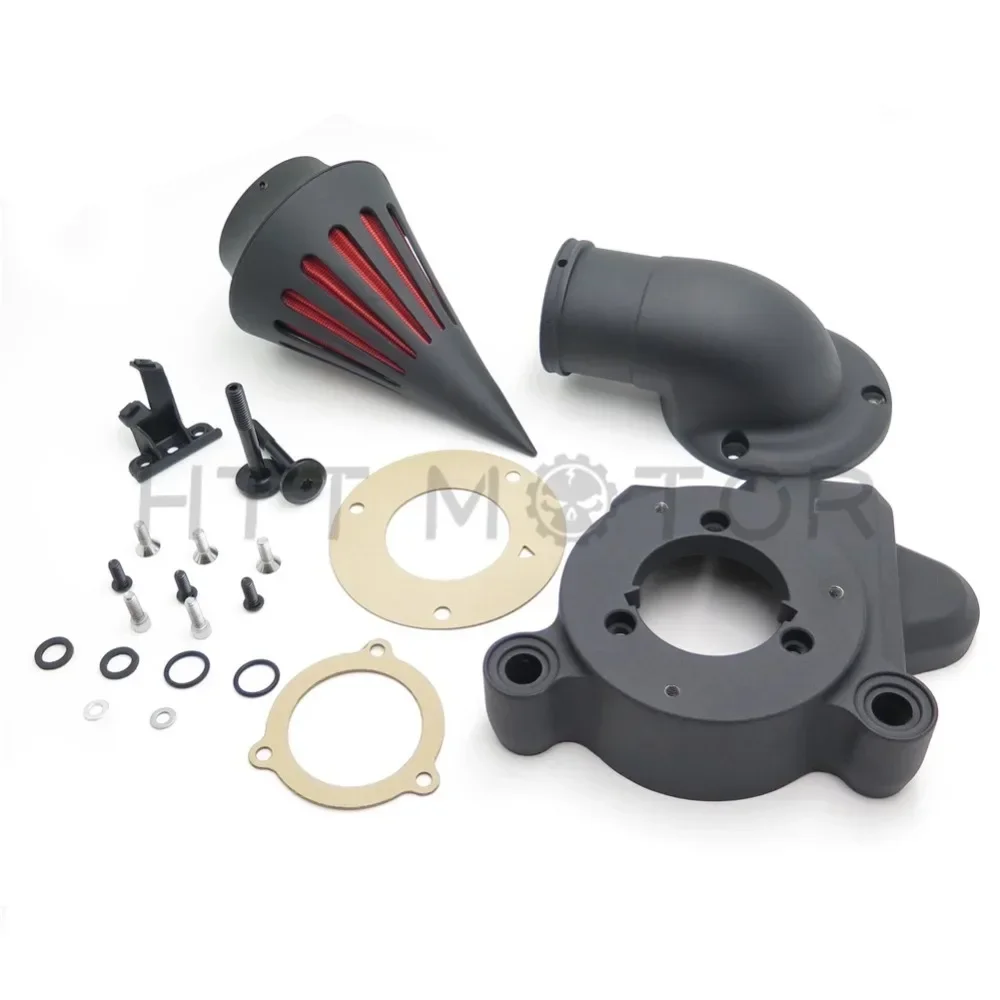 Spike Air Cleaner Kits For 2014&UP Harley Davidson Ultra Limited FLHTK Matte black Aftermarket  Motorcycle Parts