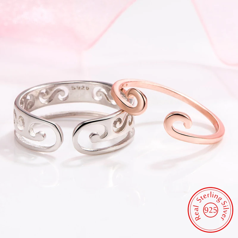 

High Quality Gift Jewelry Woman's Fashion Wukong 925 Sterling Silver Couple Rings For Men XY0367