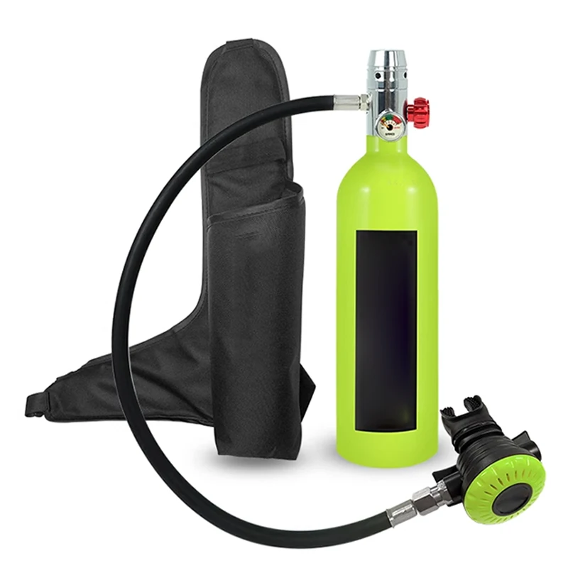 Underwater breathing apparatus tank S400 portable bottle tube deep diving lung spare oxygen source full set of equipment operati