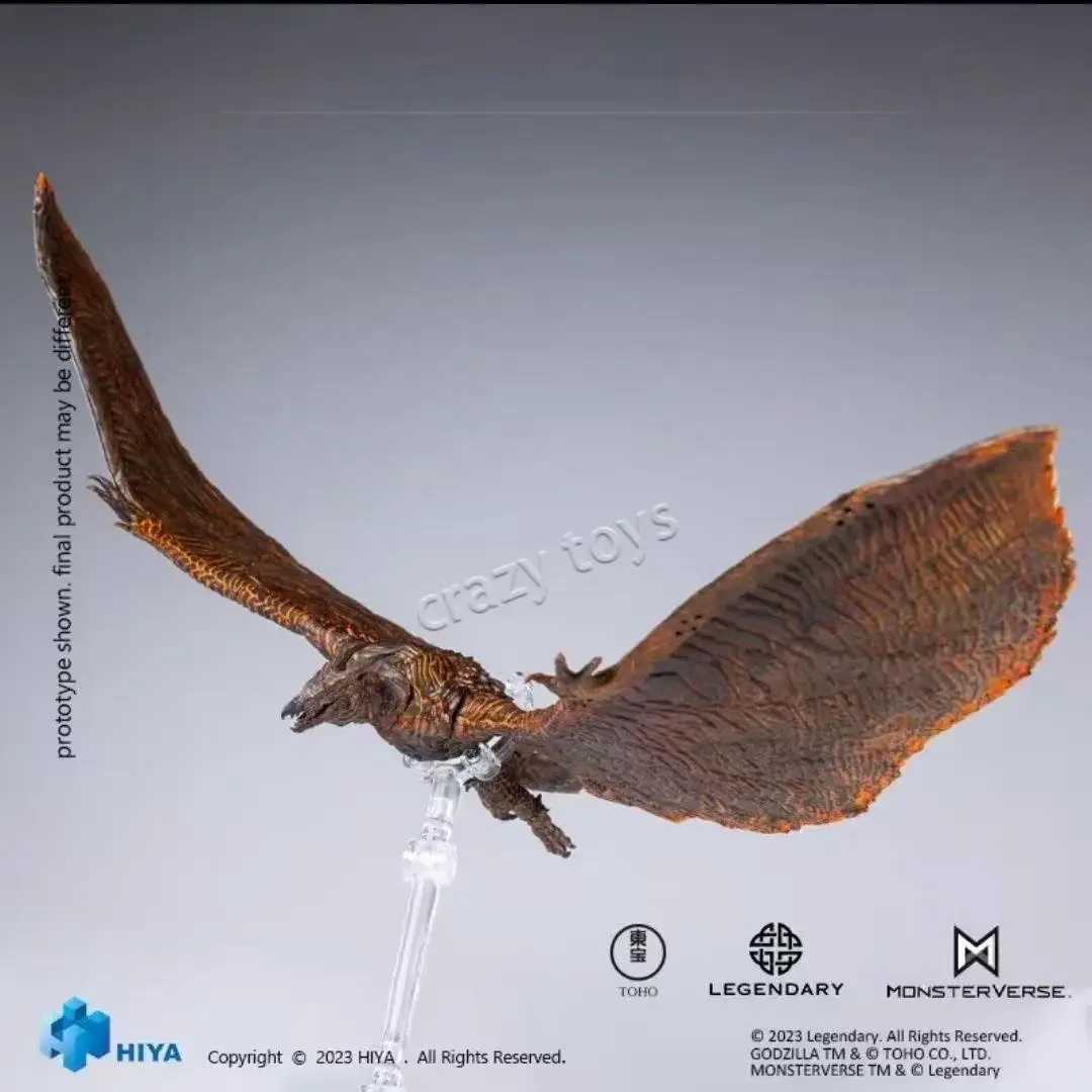 

In Stock HIYA Action Figures Exquisite Basic Series Godzilla King of Monsters Rodan Son of Fire Toy Collection Gift