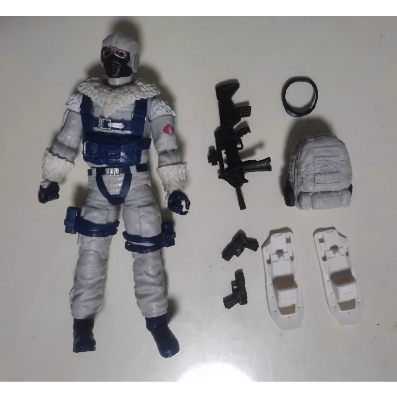 

Красная гвардия, снежная змея, 6-дюймовая кобра спецназа, полностью оснащенная нестанционной пластиной, объемная грузовая фигурка