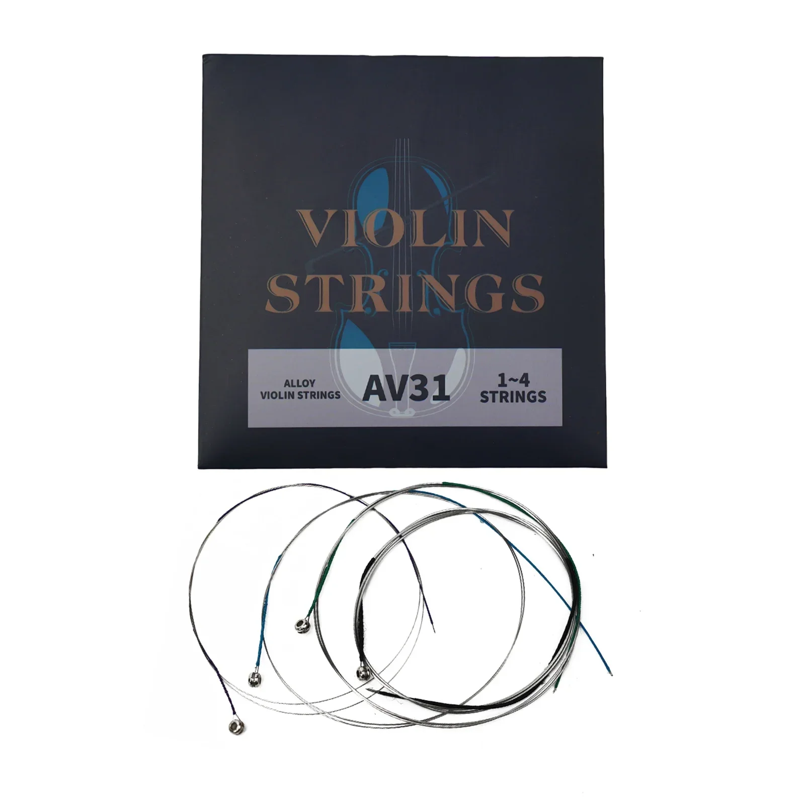 

Convenient Package Of Single Violin String Replacement Smooth Steel Core Suitable For Beginner And Music Lovers