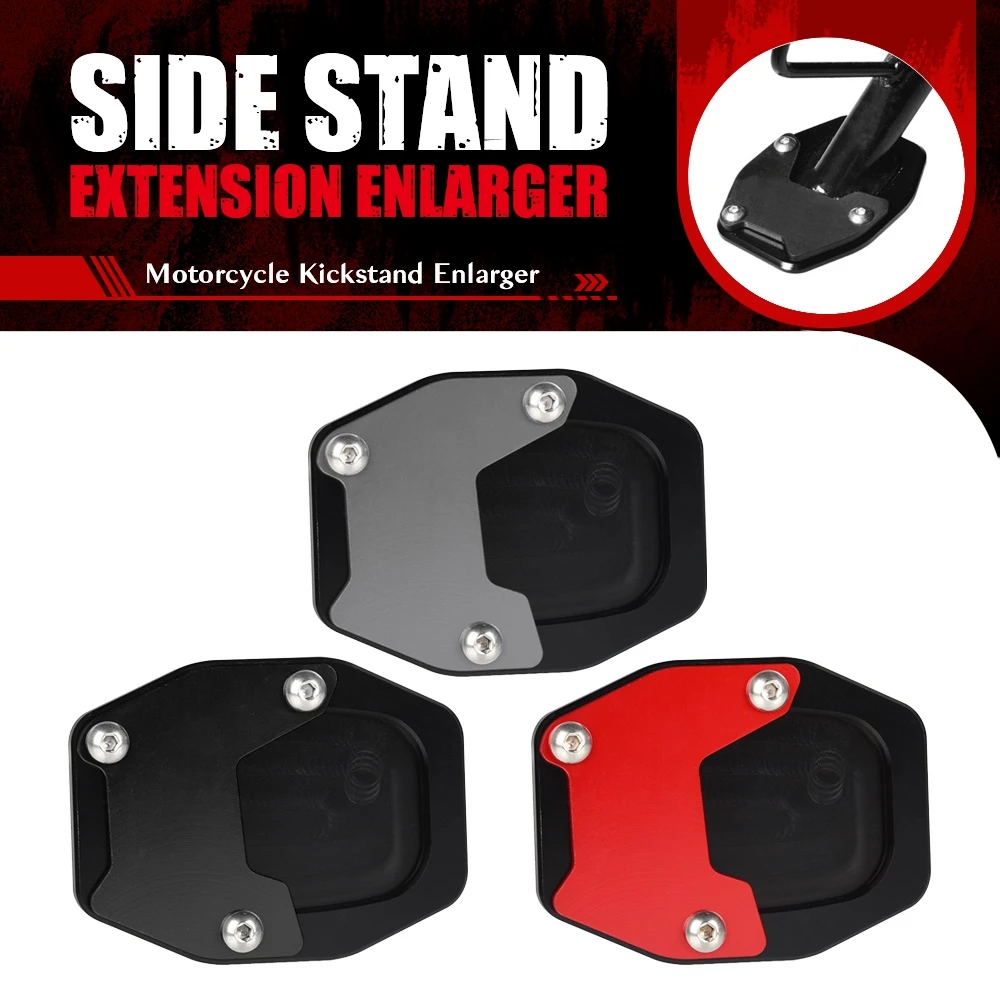 

Motorcycle Kickstand Extender Foot Side Stand Extension Pad Plate FOR HONDA X-ADV 750 FORZA 750 XADV750 FORZA750 2021 2022 2023