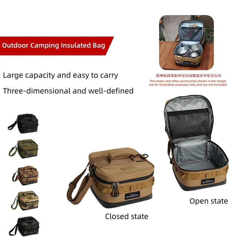 

Большой мешок для льда для пикника, ткань 900D, органайзер для кемпинга и путешествий, водонепроницаемый термобокс для обеда для кемпинга, барбекю, семейного активного отдыха