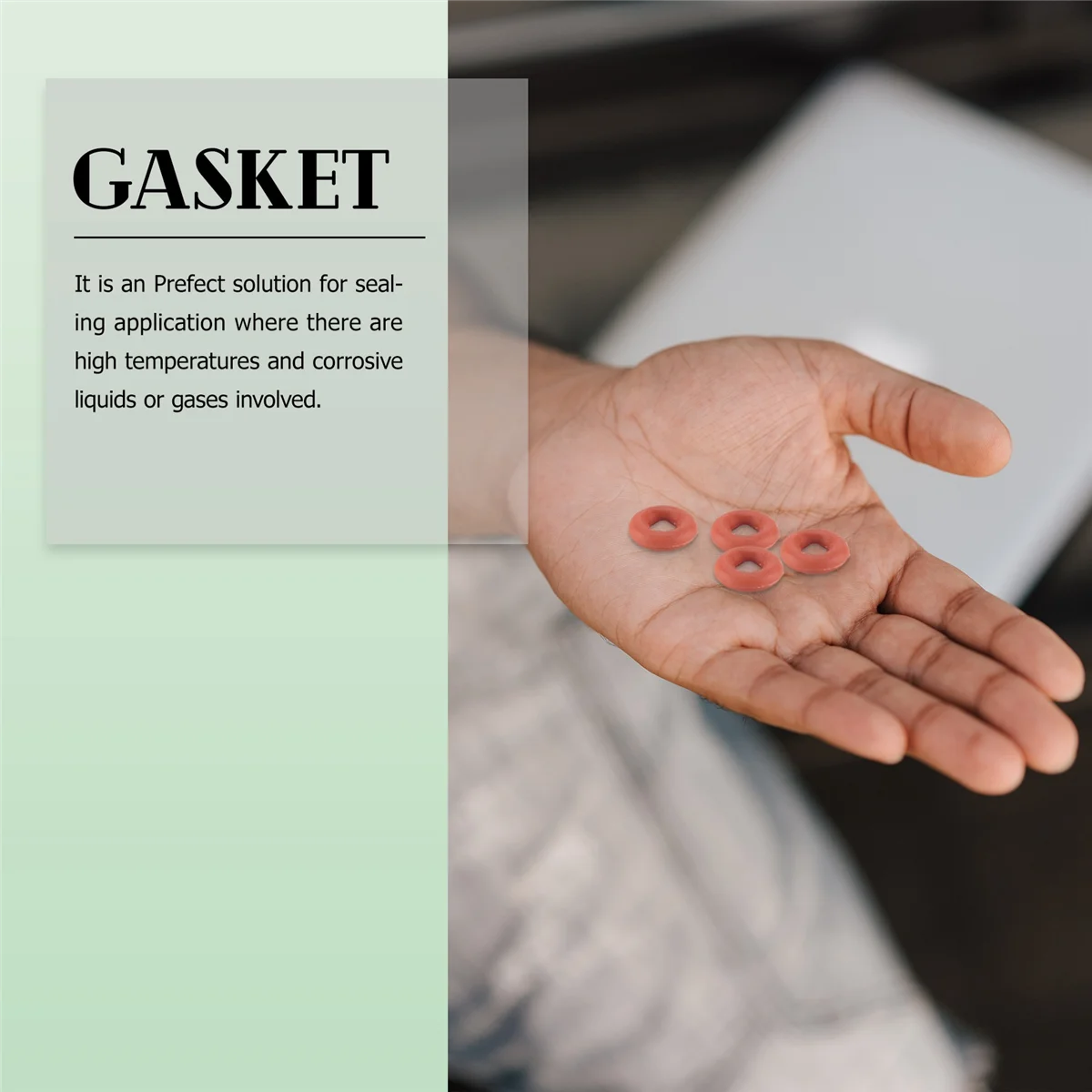 50 個のシリコン O リング シール シーリング ガスケット 3mm x 8mm x 2.5mm