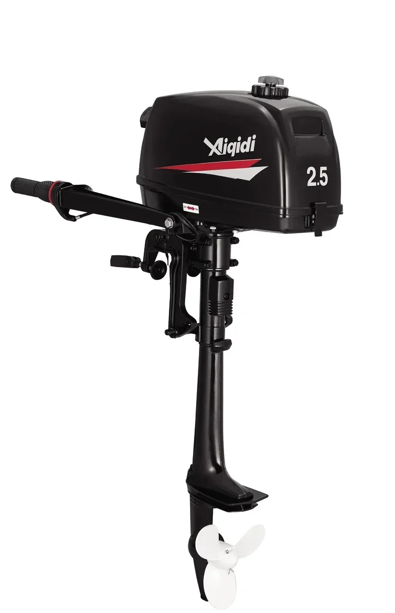 

AIQIDI 2.5HP/3.5HP T2.5/T3.5 Boat Engine Tiller Control Gasoline-Powered 2 Stroke Outboard Engine